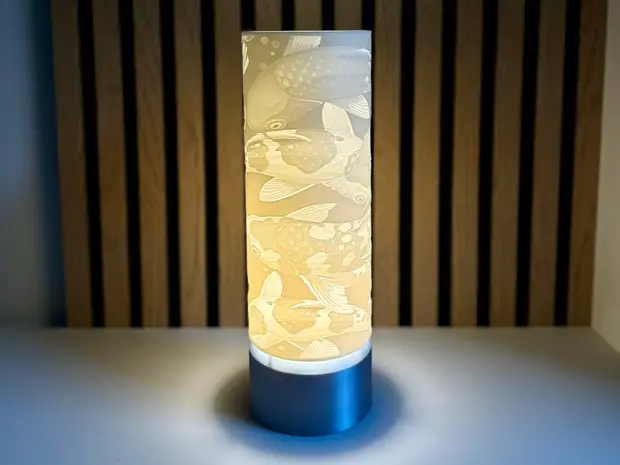 Lampe Koï - inspirée du Japon